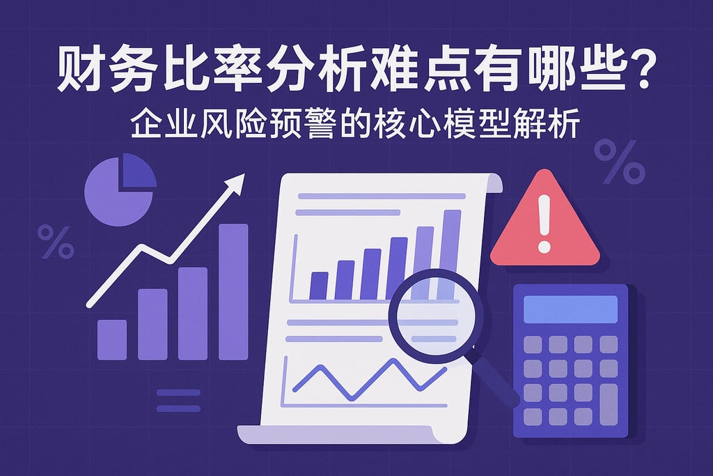 财务比率分析难点有哪些？企业风险预警的核心模型解析