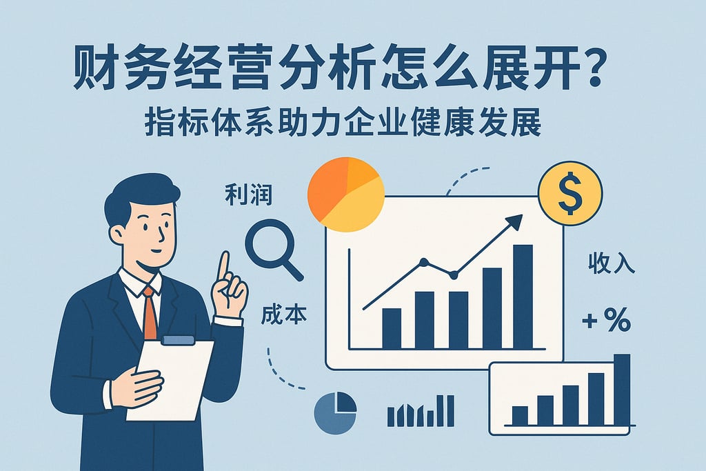 财务经营分析怎么展开？指标体系助力企业健康发展