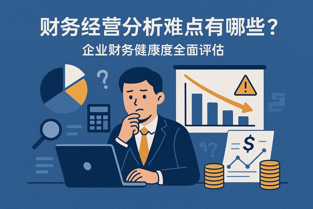 财务经营分析难点有哪些？企业财务健康度全面评估