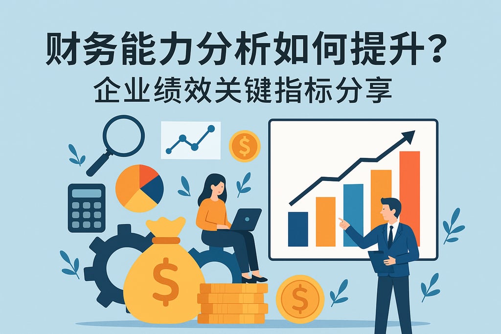 财务能力分析如何提升？企业绩效关键指标分享