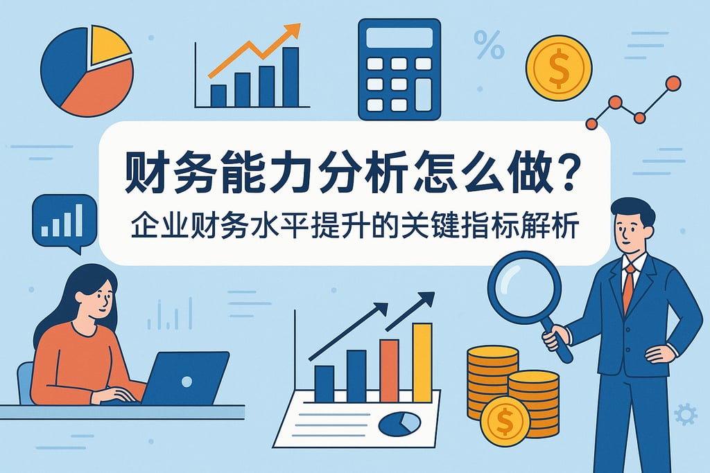 财务能力分析怎么做？企业财务水平提升的关键指标解析