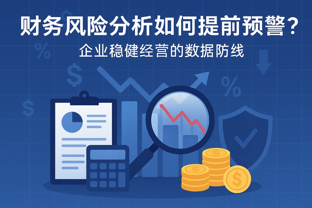 财务风险分析如何提前预警？企业稳健经营的数据防线