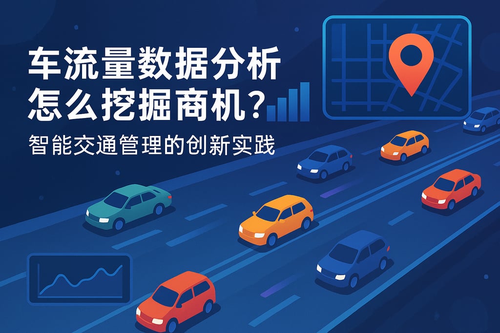 车流量数据分析怎么挖掘商机？智能交通管理的创新实践