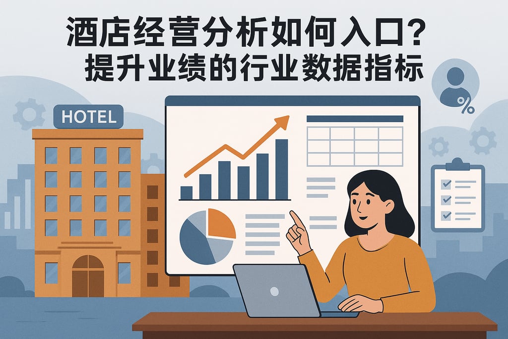 酒店经营分析如何切入？提升业绩的行业专属数据指标
