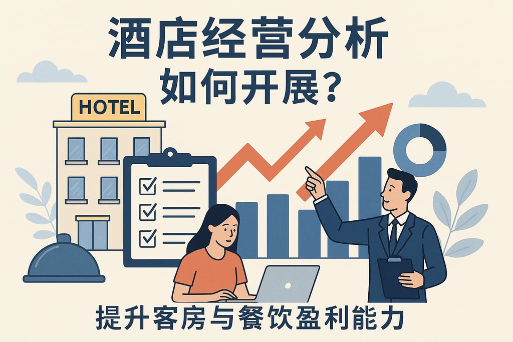 酒店经营分析如何开展？提升客房与餐饮盈利能力