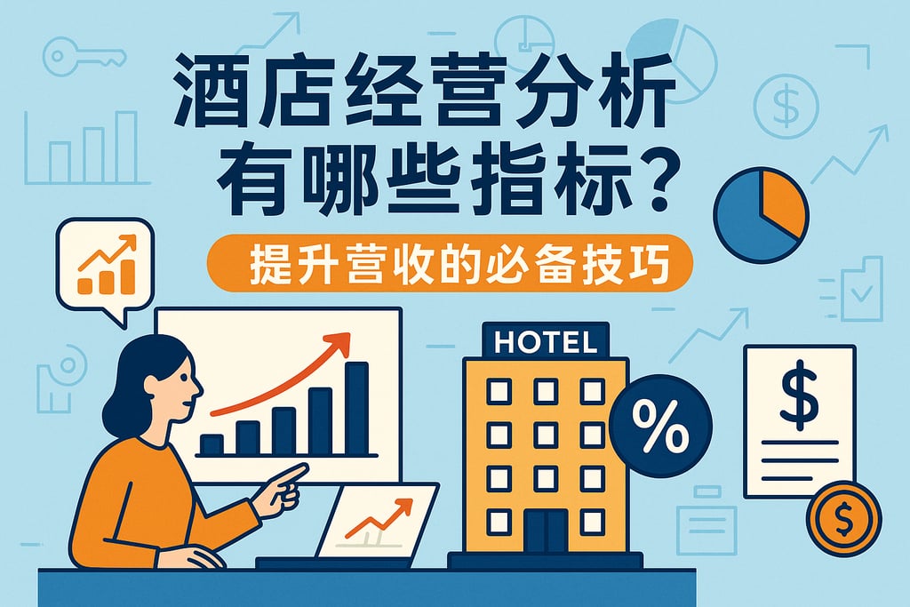 酒店经营分析有哪些指标？提升营收的必备技巧