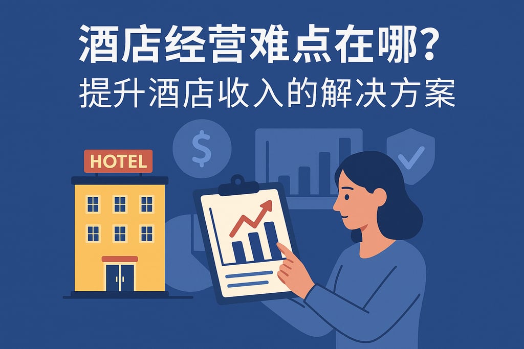 酒店经营分析难点在哪？提升酒店收入的解决方案
