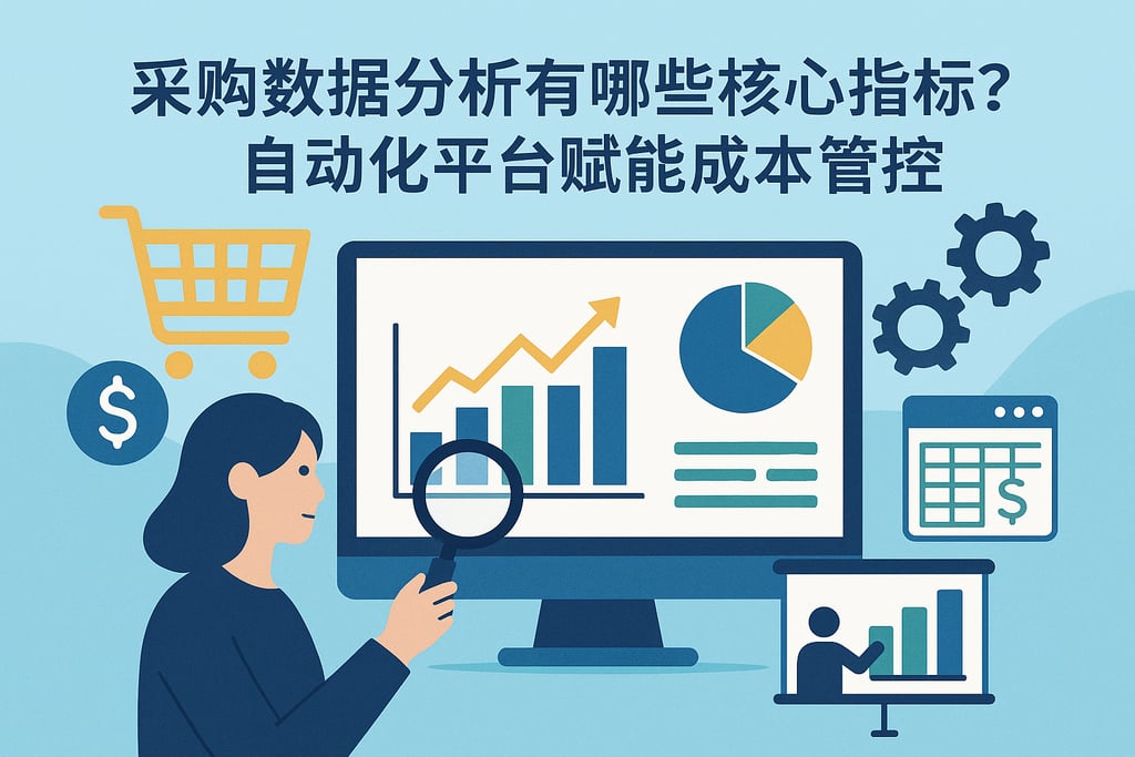 采购数据分析有哪些核心指标？自动化平台赋能成本管控
