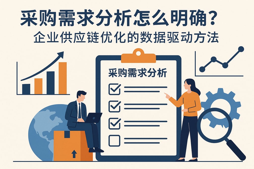 采购需求分析怎么明确？企业供应链优化的数据驱动方法