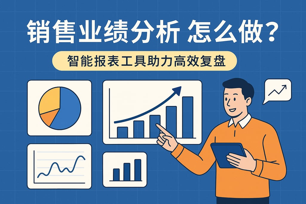 销售业绩分析怎么做？智能报表工具助力高效复盘