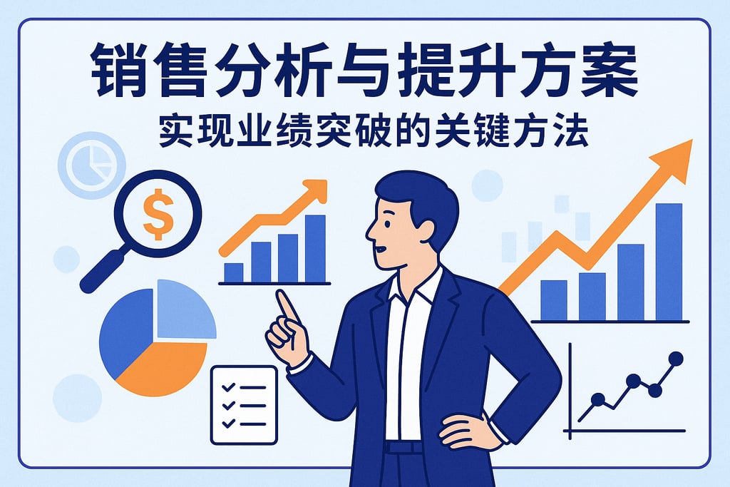 销售分析和提升方案有哪些？实现业绩突破的关键方法