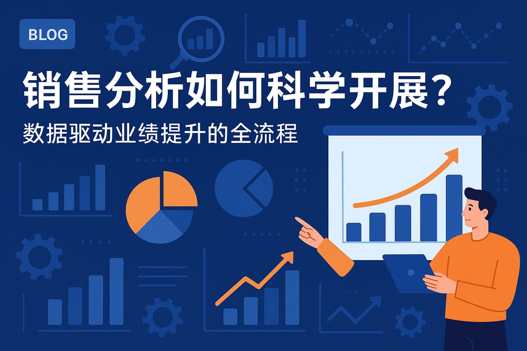 销售分析如何科学开展？数据驱动业绩提升的全流程
