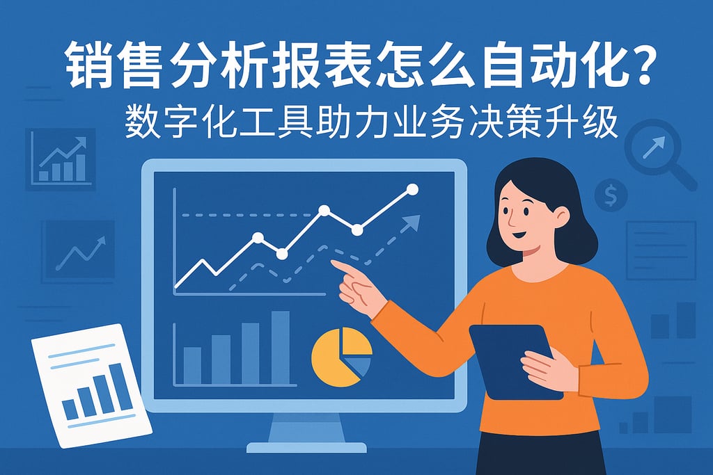 销售分析报表怎么自动化？数字化工具助力业务决策升级