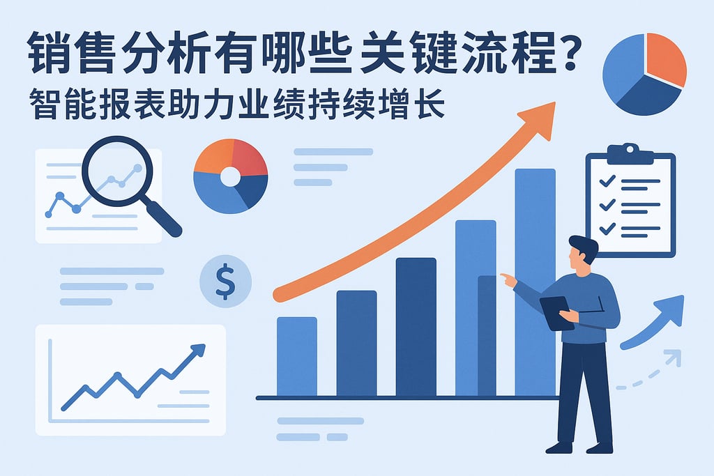 销售分析有哪些关键流程？智能报表助力业绩持续增长