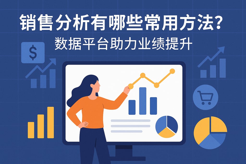 销售分析有哪些常用方法？数据平台助力业绩提升