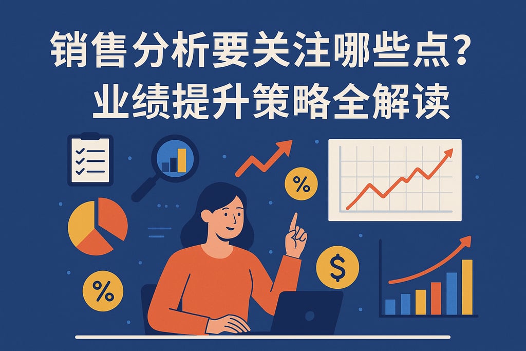 销售分析要关注哪些点？业绩提升策略全解读