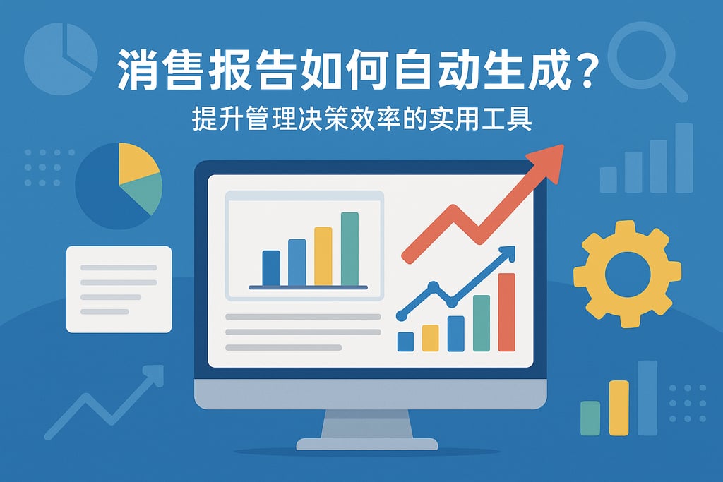 销售报告如何自动生成？提升管理决策效率的实用工具