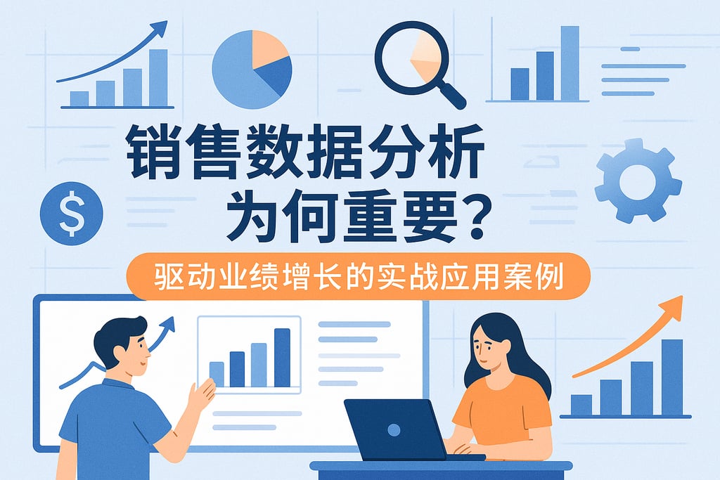销售数据分析为何重要？驱动业绩增长的实战应用案例
