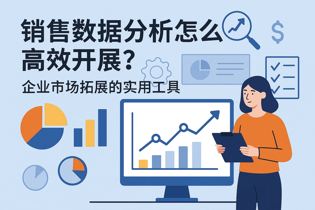 销售数据分析怎么高效开展？企业市场拓展的实用工具