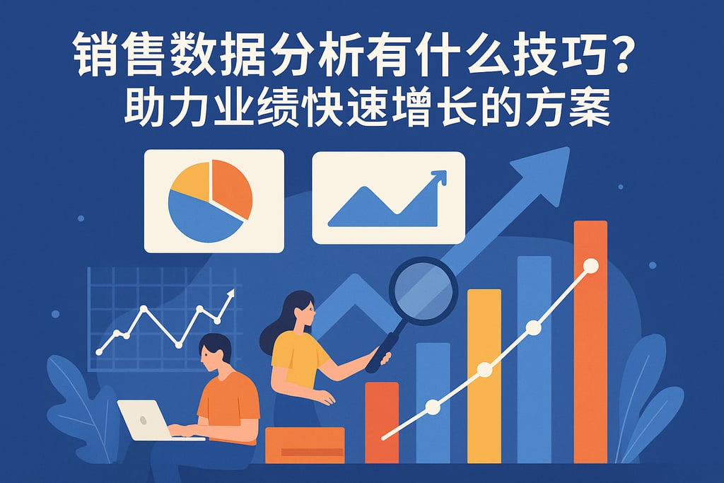 销售数据分析有什么技巧？助力业绩快速增长的方案