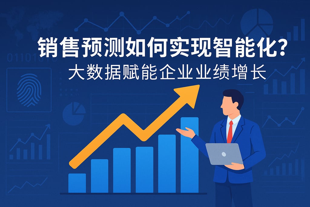 销售预测如何实现智能化？大数据赋能企业业绩增长