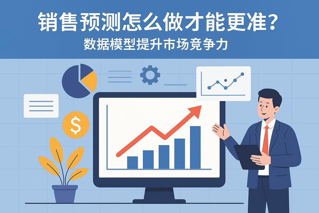 销售预测怎么做才能更准？数据模型提升市场竞争力
