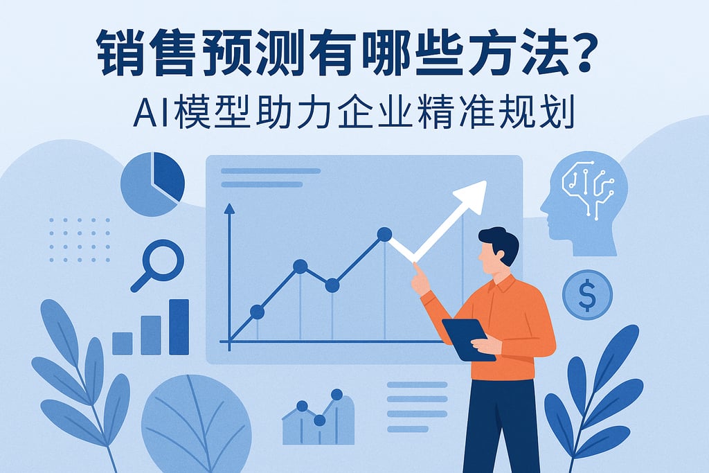 销售预测有哪些方法？AI模型助力企业精准规划