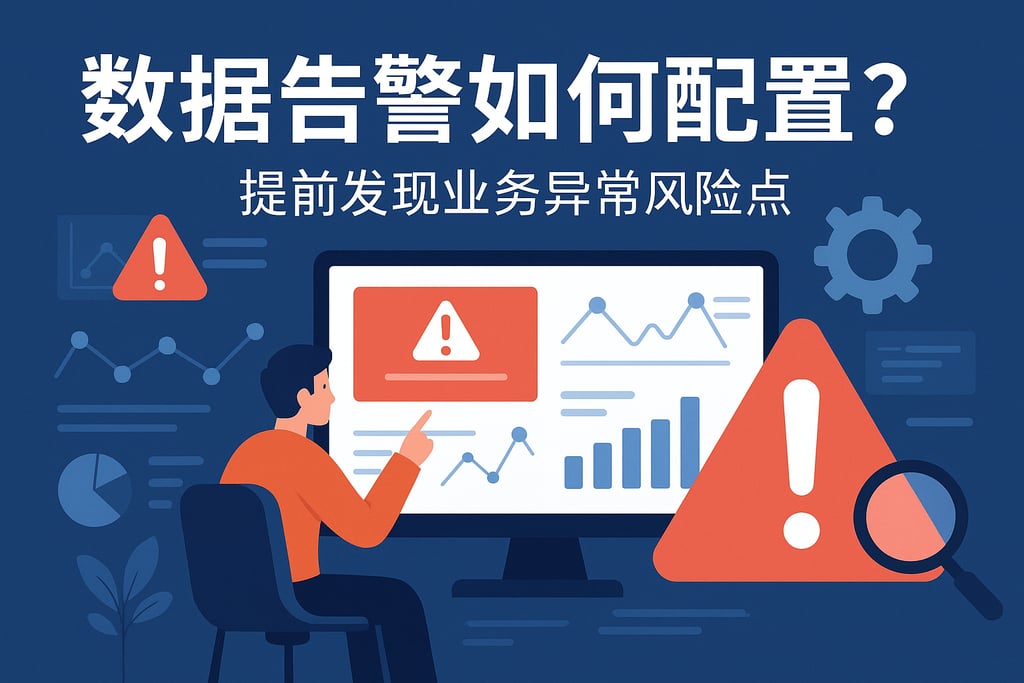 数据告警如何配置？提前发现业务异常风险点 - FineBI数据分析知识库
