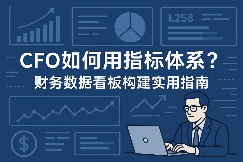 CFO如何用指标体系？财务数据看板构建实用指南
