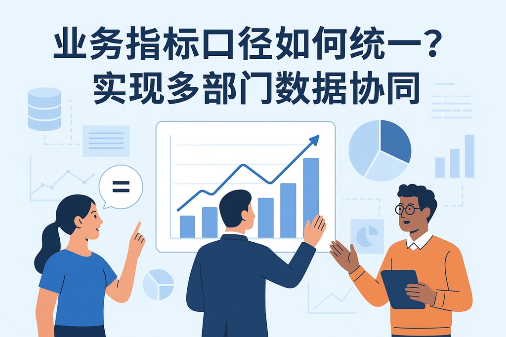 业务指标口径如何统一？实现多部门数据协同