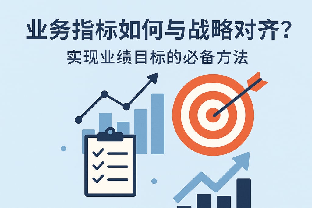 业务指标如何与战略对齐？实现业绩目标的必备方法