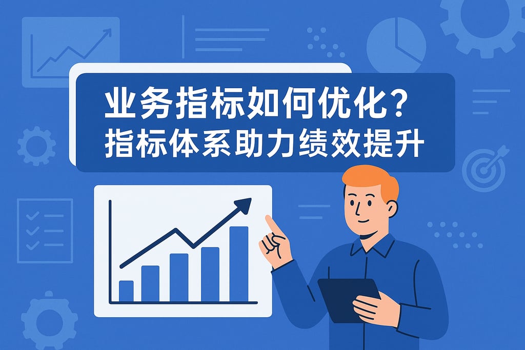业务指标如何优化？指标体系助力绩效提升