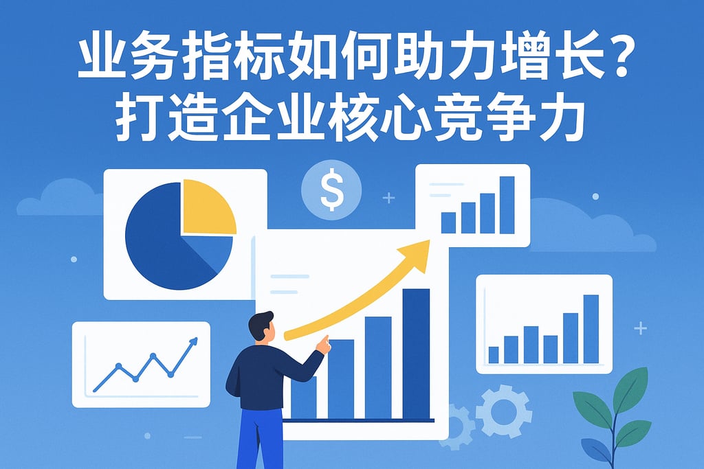 业务指标如何助力增长？打造企业核心竞争力