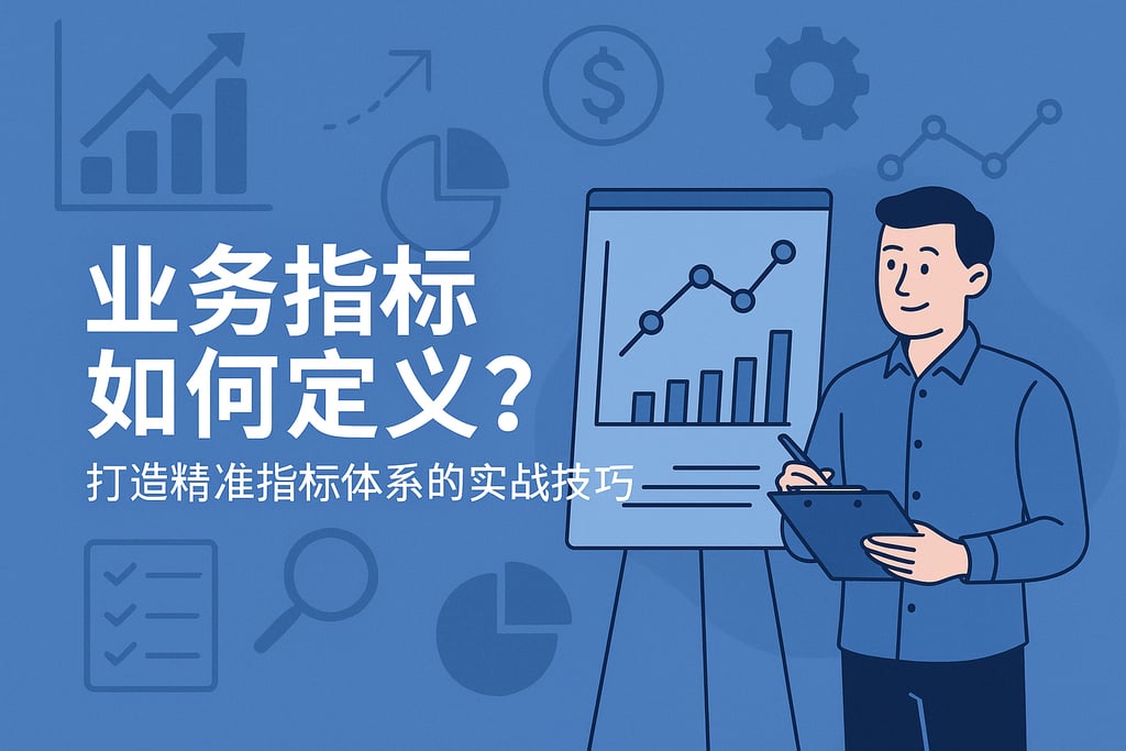 业务指标如何定义？打造精准指标体系的实战技巧