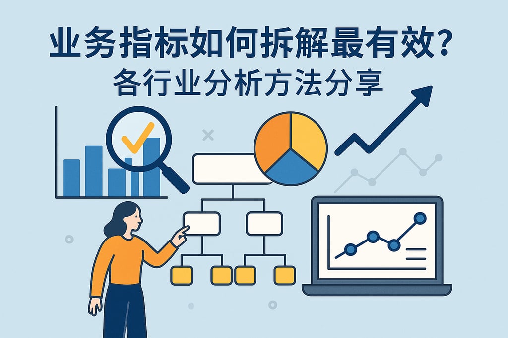 业务指标如何拆解最有效？各行业分析方法分享