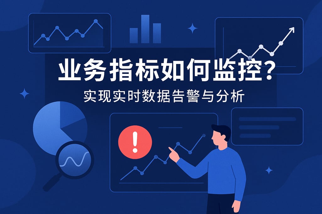 业务指标如何监控？实现实时数据告警与分析
