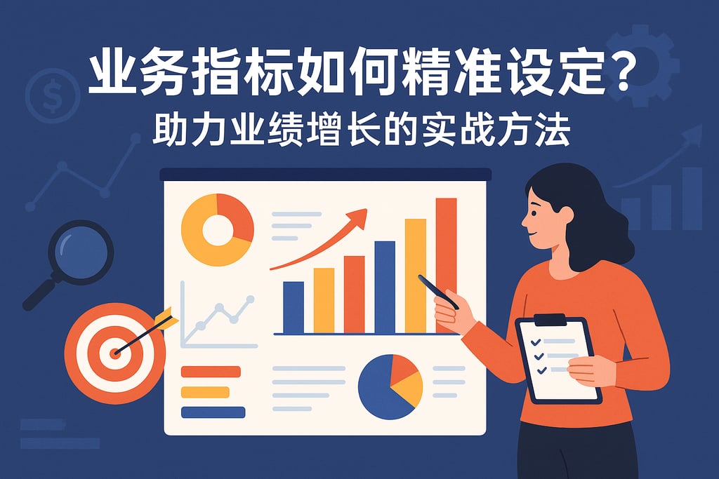 业务指标如何精准设定？助力业绩增长的实战方法