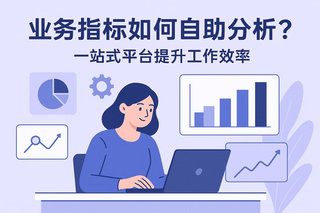 业务指标如何自助分析？一站式平台提升工作效率