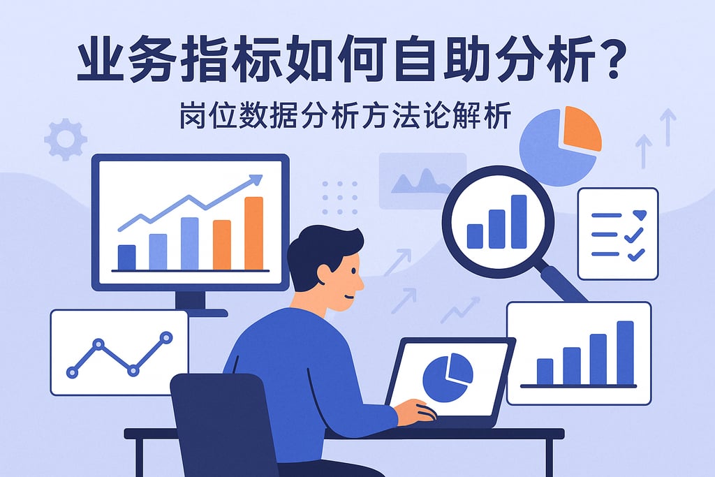 业务指标如何自助分析？岗位数据分析方法论解析