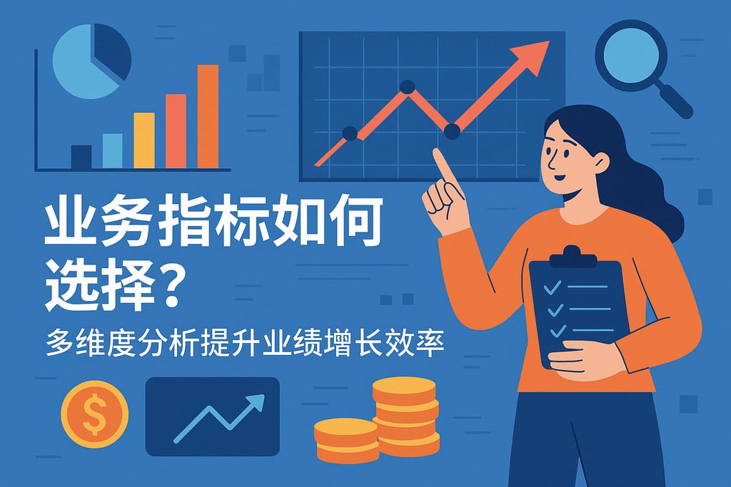 业务指标如何选择？多维度分析提升业绩增长效率