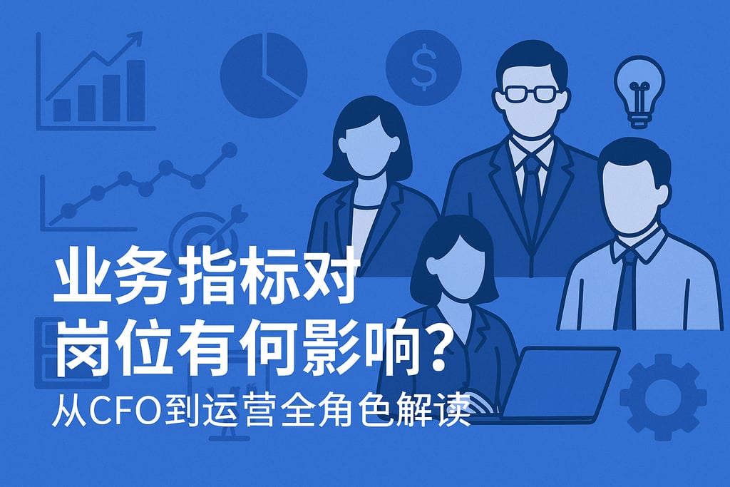业务指标对岗位有何影响？从CFO到运营全角色解读