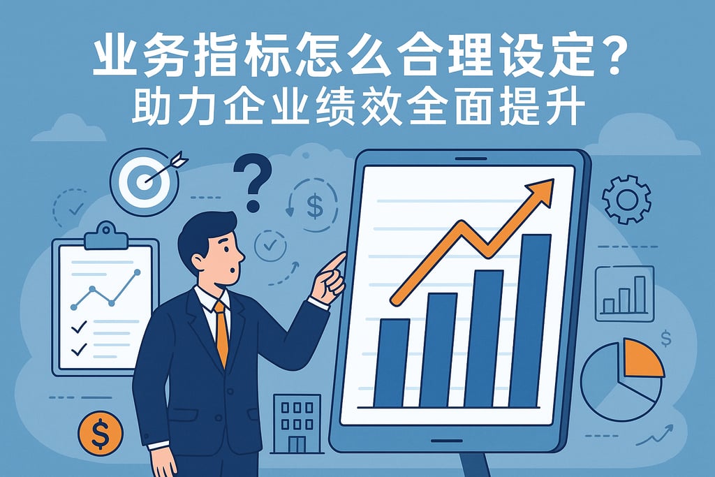 业务指标怎么合理设定？助力企业绩效全面提升