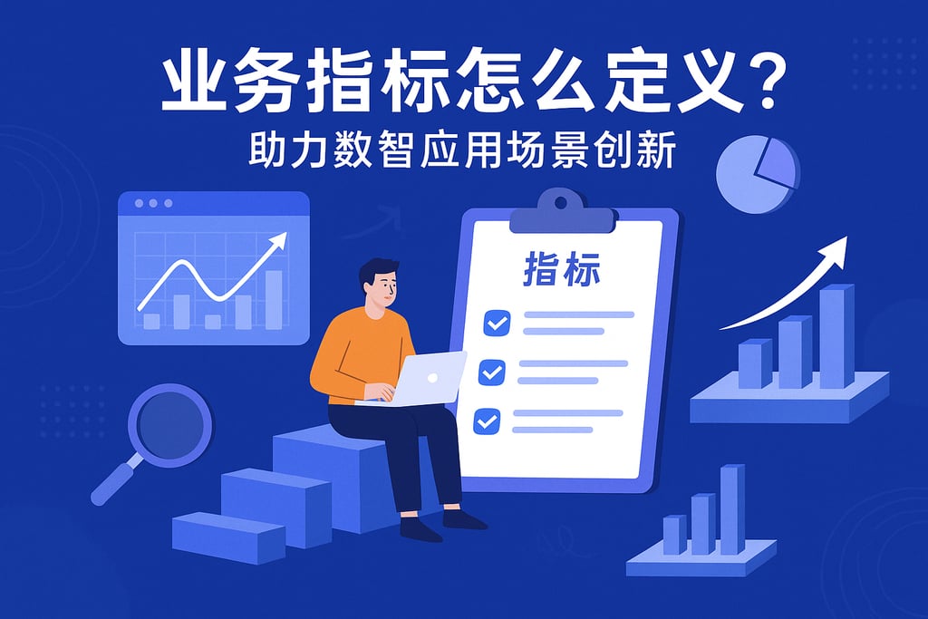 业务指标怎么定义？助力数智应用场景创新
