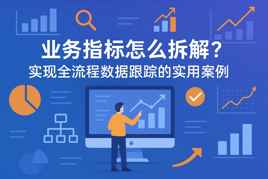 业务指标怎么拆解？实现全流程数据跟踪的实用案例