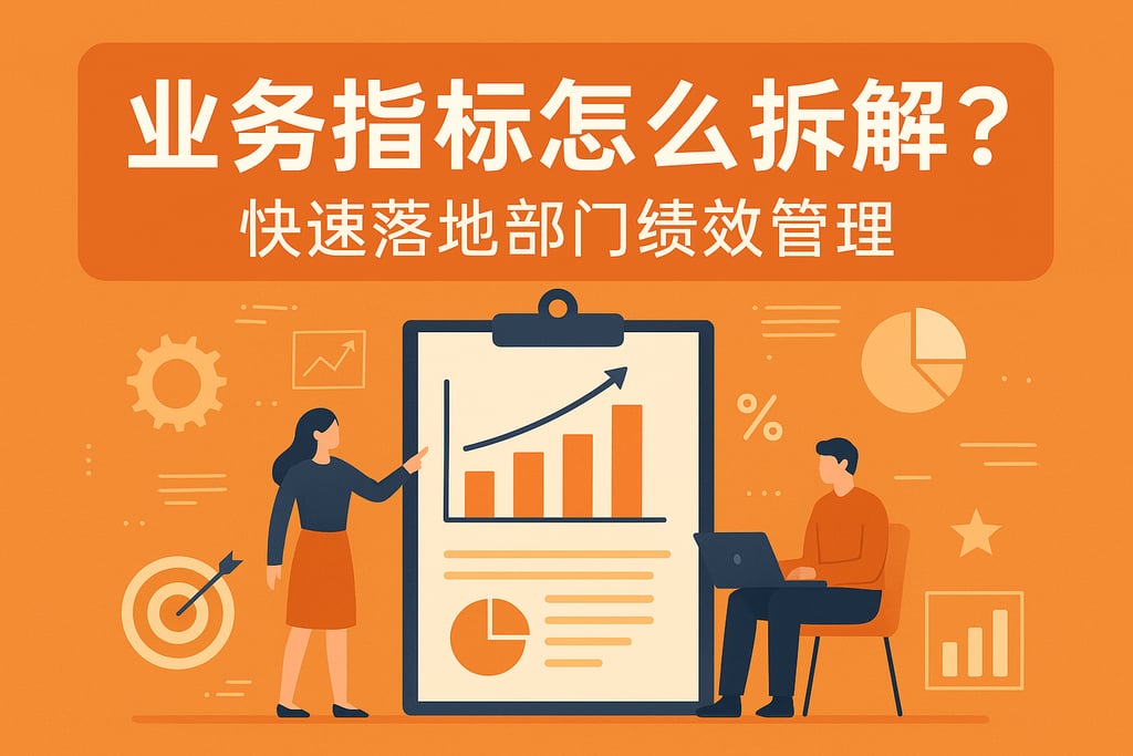 业务指标怎么拆解？快速落地部门绩效管理