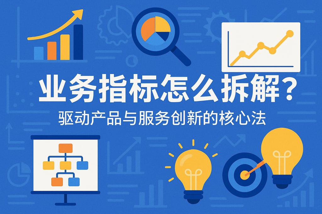 业务指标怎么拆解？驱动产品与服务创新的核心方法
