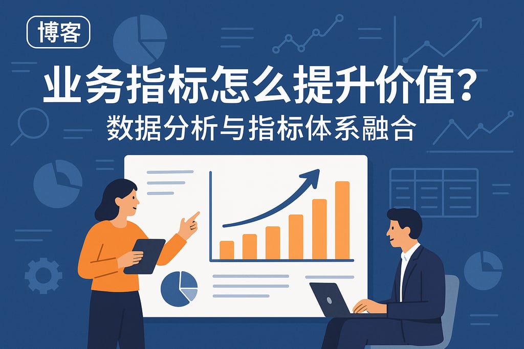 业务指标怎么提升价值？数据分析与指标体系融合