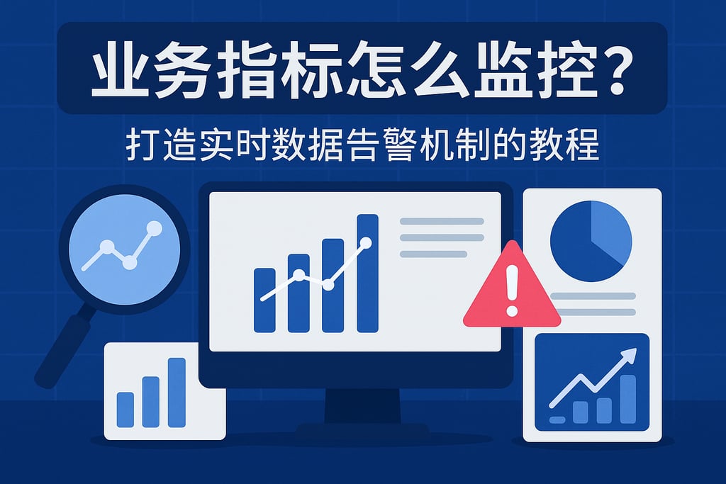 业务指标怎么监控？打造实时数据告警机制的教程
