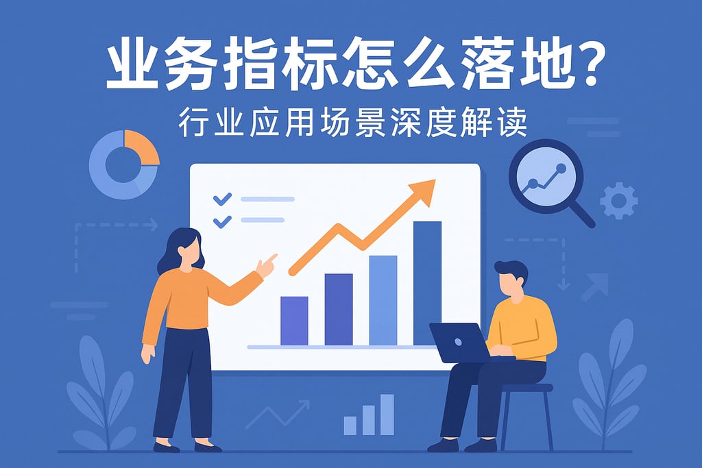 业务指标怎么落地？行业应用场景深度解读