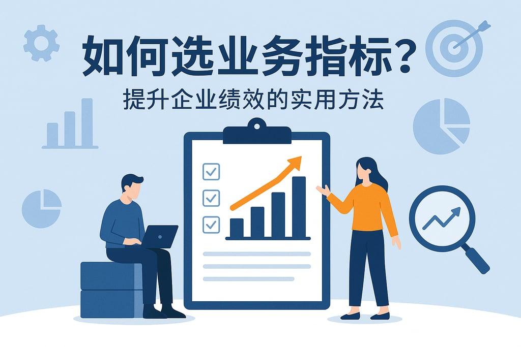 业务指标怎么选？提升企业绩效的实用方法